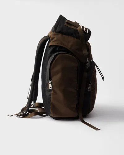Prada Re-nylon Backpack In Neutral