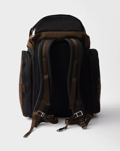 Prada Re-nylon Backpack In Neutral