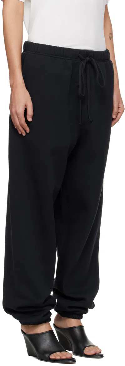 Essentials Black Classic Sweatpants In Black