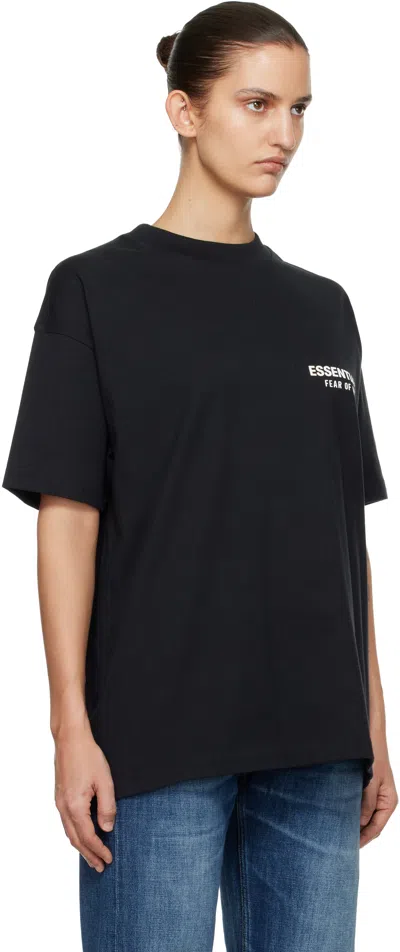 Essentials Black Classic T-shirt In Black