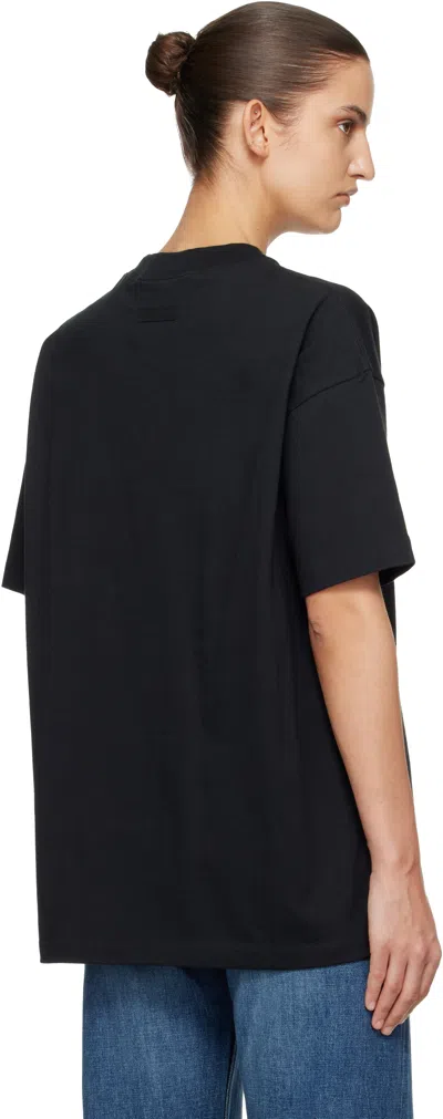 Essentials Black Classic T-shirt In Black