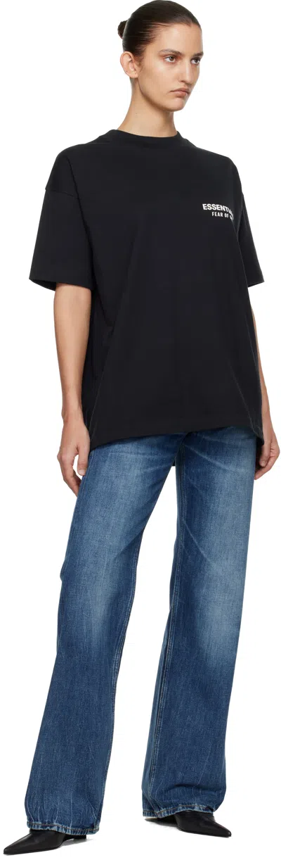 Essentials Black Classic T-shirt In Black