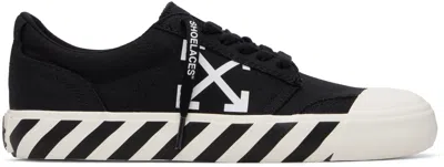 Off-white Stylish Sneaker With Unique Undercut Design In Black
