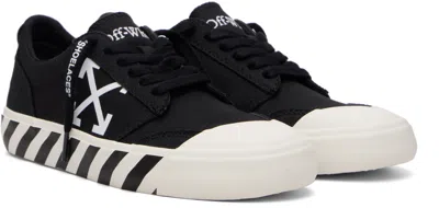 Off-white Stylish Sneaker With Unique Undercut Design In Black