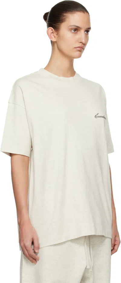 Essentials Off-white Classic T-shirt In White