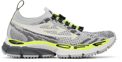 Off-white Multicolor Polyester Athletic Sneakers In Gray
