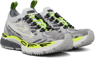 Off-white Multicolor Polyester Athletic Sneakers In Gray