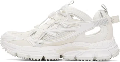 Off-white White 'be Right Back' Open Sneakers In Multi