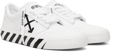 Off-white Vulcanized Undercut Sneaker In White