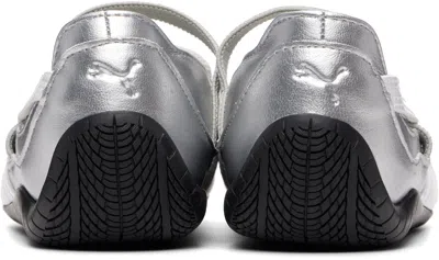 Puma Womens  Speedcat Ballet Metallic In Silver Metallic/white