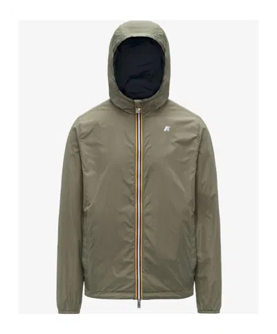 K-way Packable Hooded Jacket In Black
