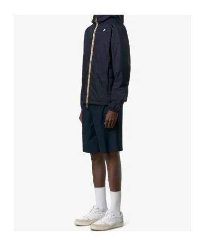 K-way Packable Hooded Jacket In Black