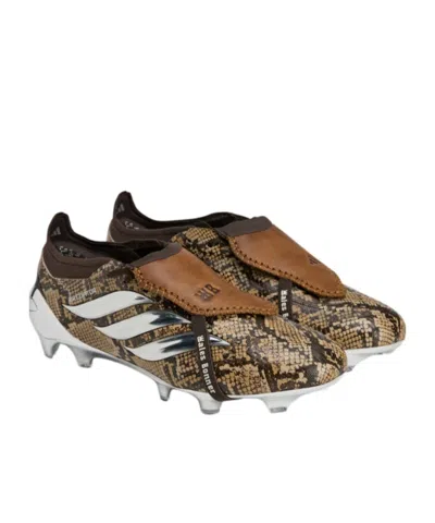 Adidas Originals X Wales Bonner Predator Elite Snakeskin-effect Sneakers In Brown