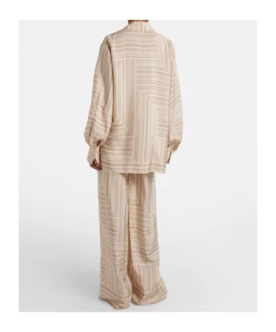Joseph Printed Pattern Casual Pants In Neutral