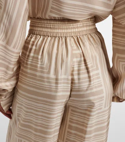 Joseph Printed Pattern Casual Pants In Neutral