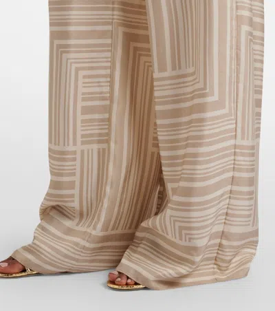 Joseph Printed Pattern Casual Pants In Neutral