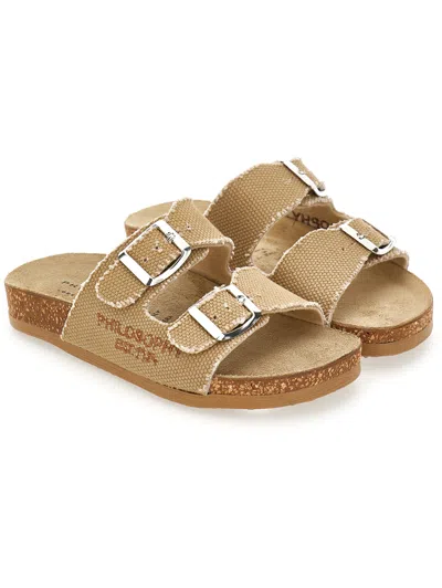 Philosophy Di Lorenzo Serafini Kids' Buckle-strap Sandals In Brown