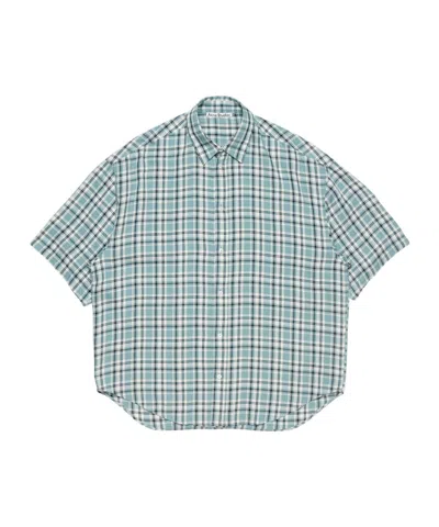 Acne Studios Check Short-sleeve Shirt In Multi