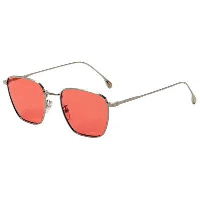 Paul Smith Pssn06953 Errol 004 Occhiali Da Sole Argentati Per Uomo In Multi