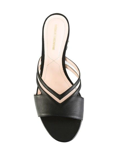 Shop Nicholas Kirkwood 18mm Casati Mule Sandals In Black