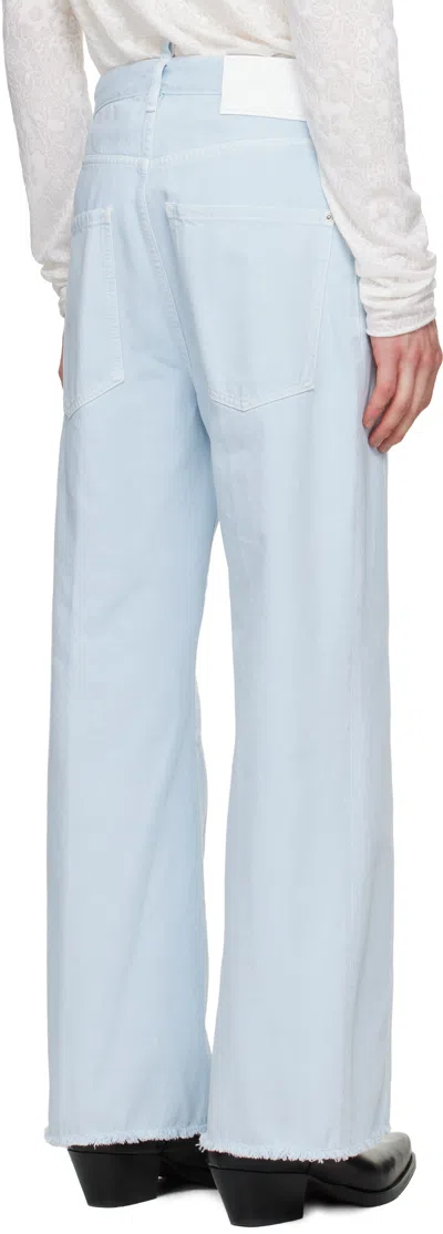 Dsquared2 Eros Belt Loop Jeans In Blue