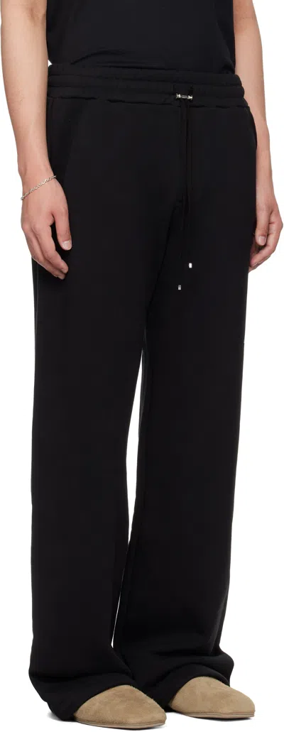 Amiri Relaxed Pull On Sweatpant In Black