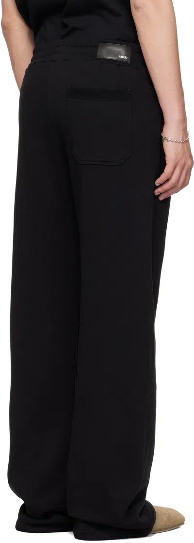 Amiri Relaxed Pull On Sweatpant In Black