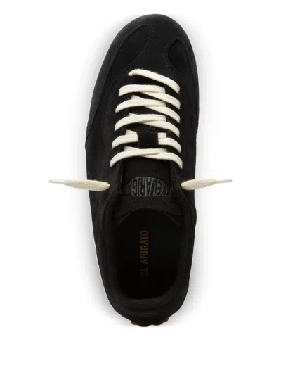 Axel Arigato Daze Runner Black Sneaker With Logo On The Tongue And Grooved Sole In Suede Man