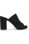 ROBERT CLERGERIE ABRICE SUEDE MULES
