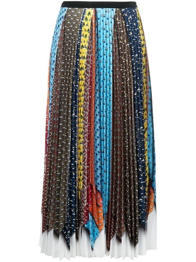 Shop Mary Katrantzou Animal Ties Uni Skirt