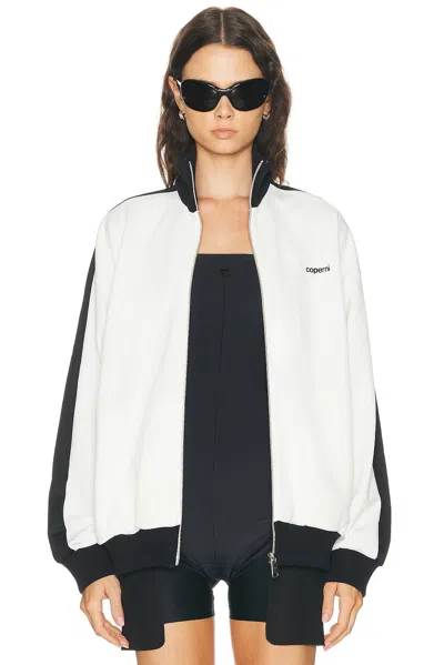 Coperni Oversized Track Jacket White In Multi