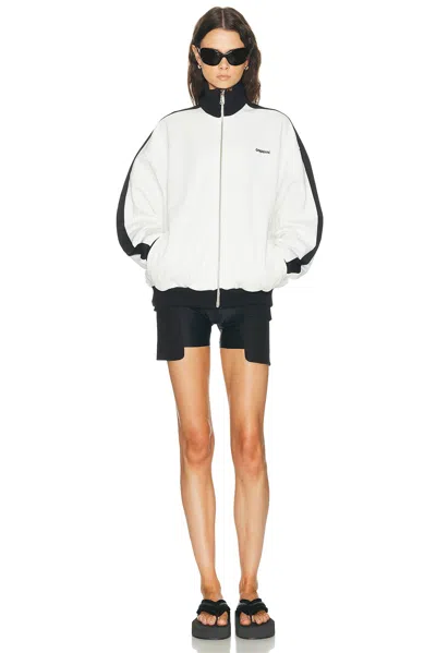 Coperni Oversized Track Jacket White In Multi