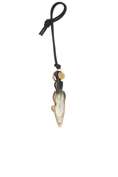 Jw Anderson Fish Charm In Multi