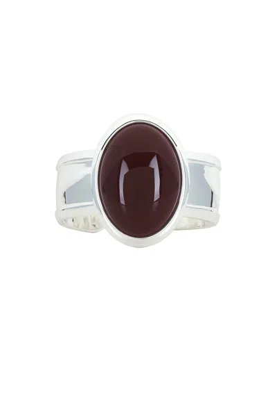 Same Stone Cuff Bracelet In Brown