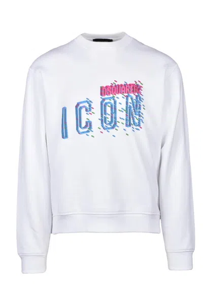 Dsquared2 Sweatshirt In White