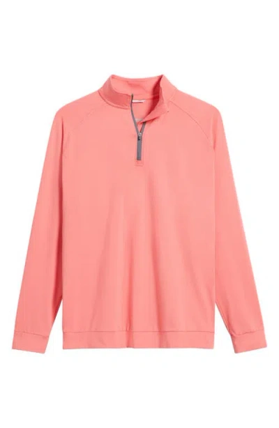Swannies Colt Quarter Zip Golf Pullover In Neutral