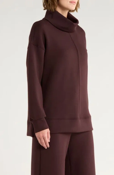 Spanx ® Air Essentials Tunic Sweatshirt In Brown
