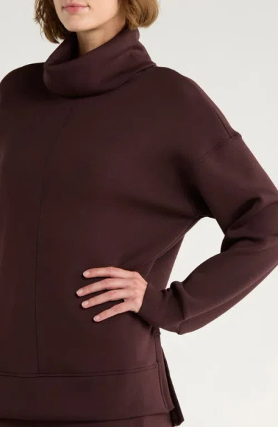 Spanx ® Air Essentials Tunic Sweatshirt In Brown