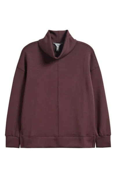 Spanx ® Air Essentials Tunic Sweatshirt In Brown
