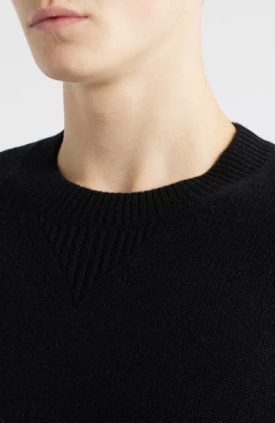 Frame Suede Patch Wool-blend Jumper In Animal Print