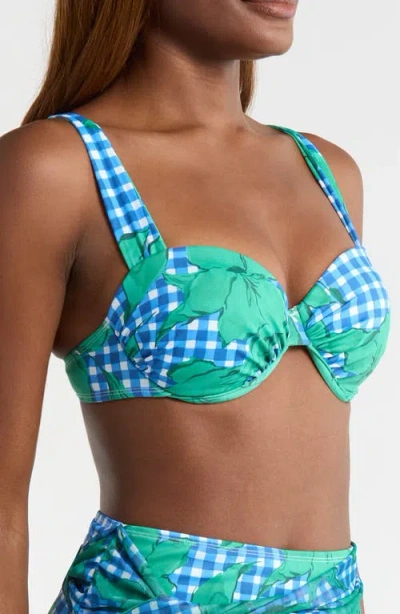 Hutch Underwire Push-up Bikini Top In Multi