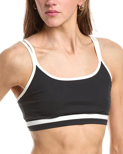 Splits59 Eva Rigor Double Strap Sports Bra In Black