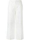 BLUMARINE cropped trousers,DRYCLEANONLY