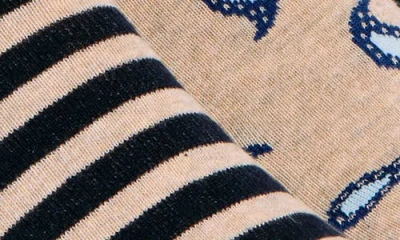 Lorenzo Uomo Assorted 3-pack Crew Socks In Multi