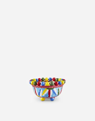 Dolce & Gabbana Medium Decorative Bowl In Multi