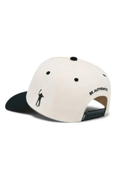 Eastside Golf Statement Snapback Baseball Cap In White
