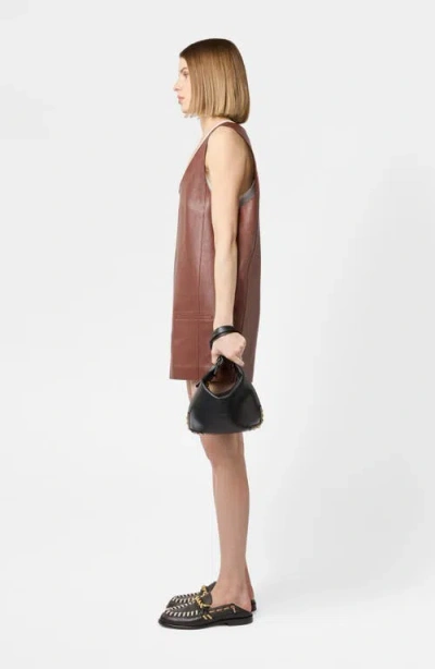 Tod's Metal Dots Mini Leather Shoulder Bag In Black