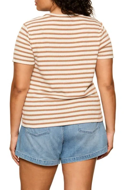 Sanctuary Perfect Stripe Relaxed Fit T-shirt In Multi