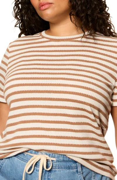 Sanctuary Perfect Stripe Relaxed Fit T-shirt In Multi