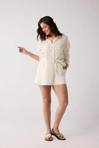 Reistor Regular Fit Shorts In Neutral